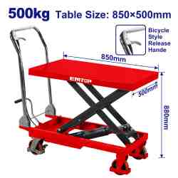 Manual lift table