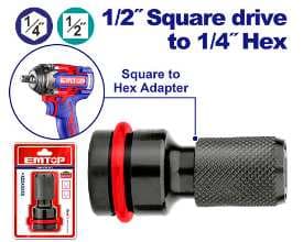 Square to Hex Adapter