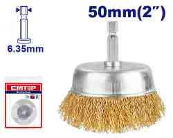 Wire cup brush