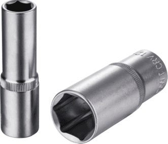 1/2" Dr. 6PT Deep Socket