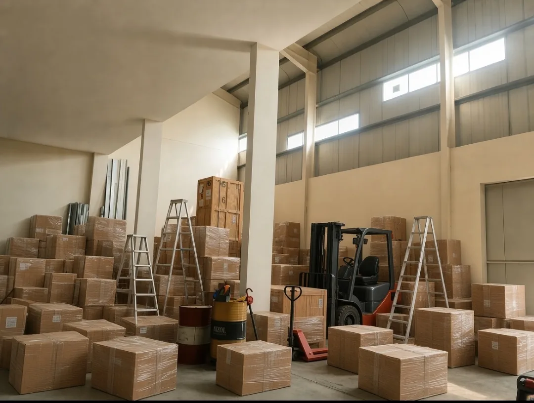 Forklift loading bay