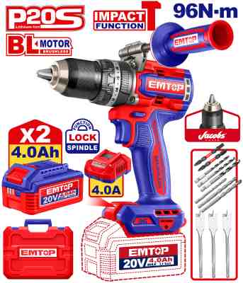 Brushless cordless impact drill