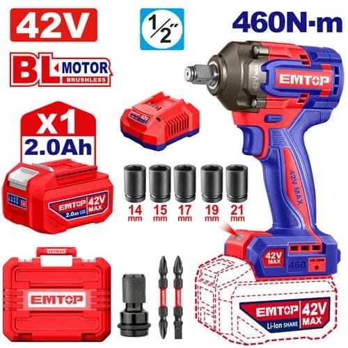 Cordless impact wrench
