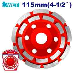 Diamond cup wheels