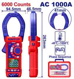 Digital AC clamp meter