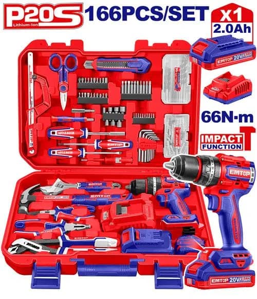 166 Pcs Tools set