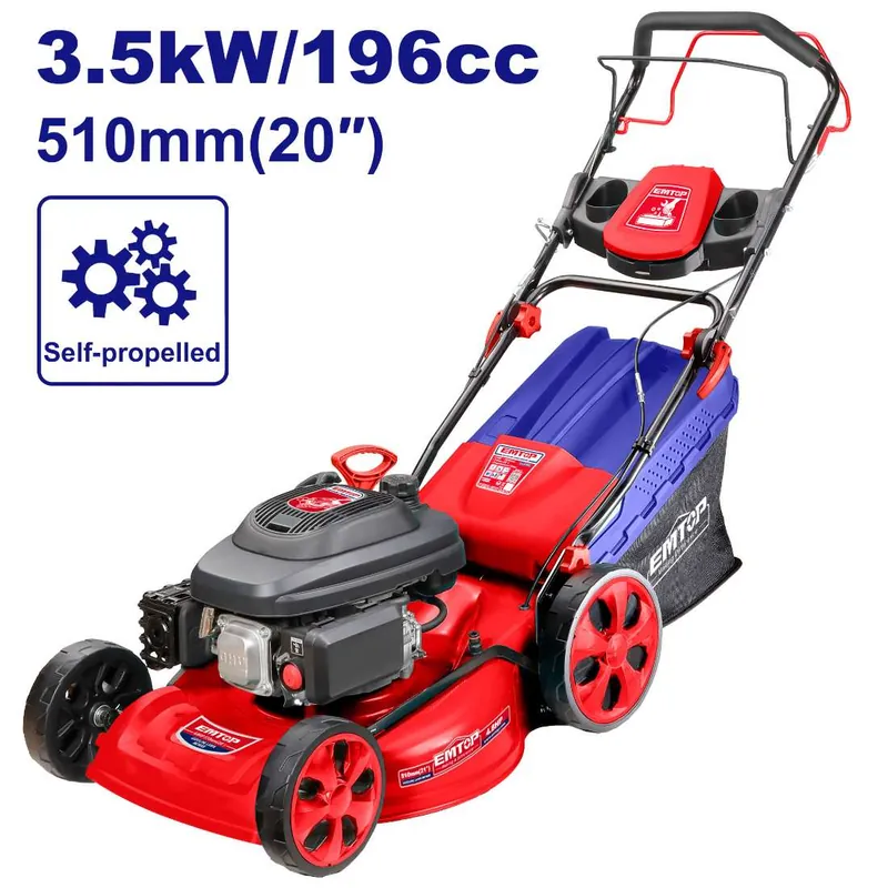 Gasoline lawn mower