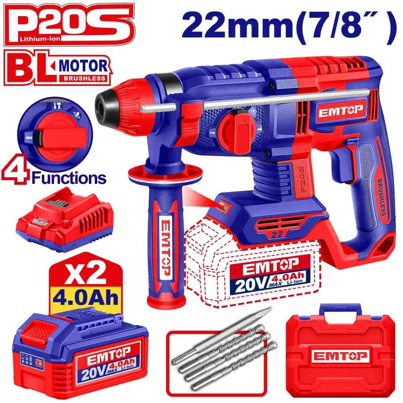 Cordless rotary hammer