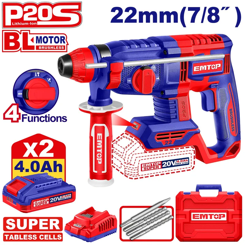 Cordless rotary hammer