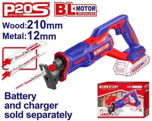Cordless reciprocating saw
