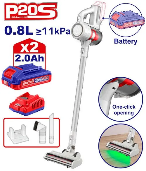 Cordless vacuum cleaner
