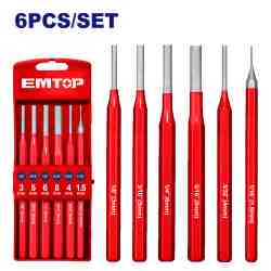 6 Pcs Pin punch set