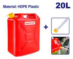 Plastic jerry can