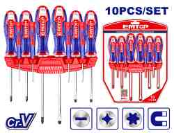 10 Pcs screwdriver and precision screwdriver set
