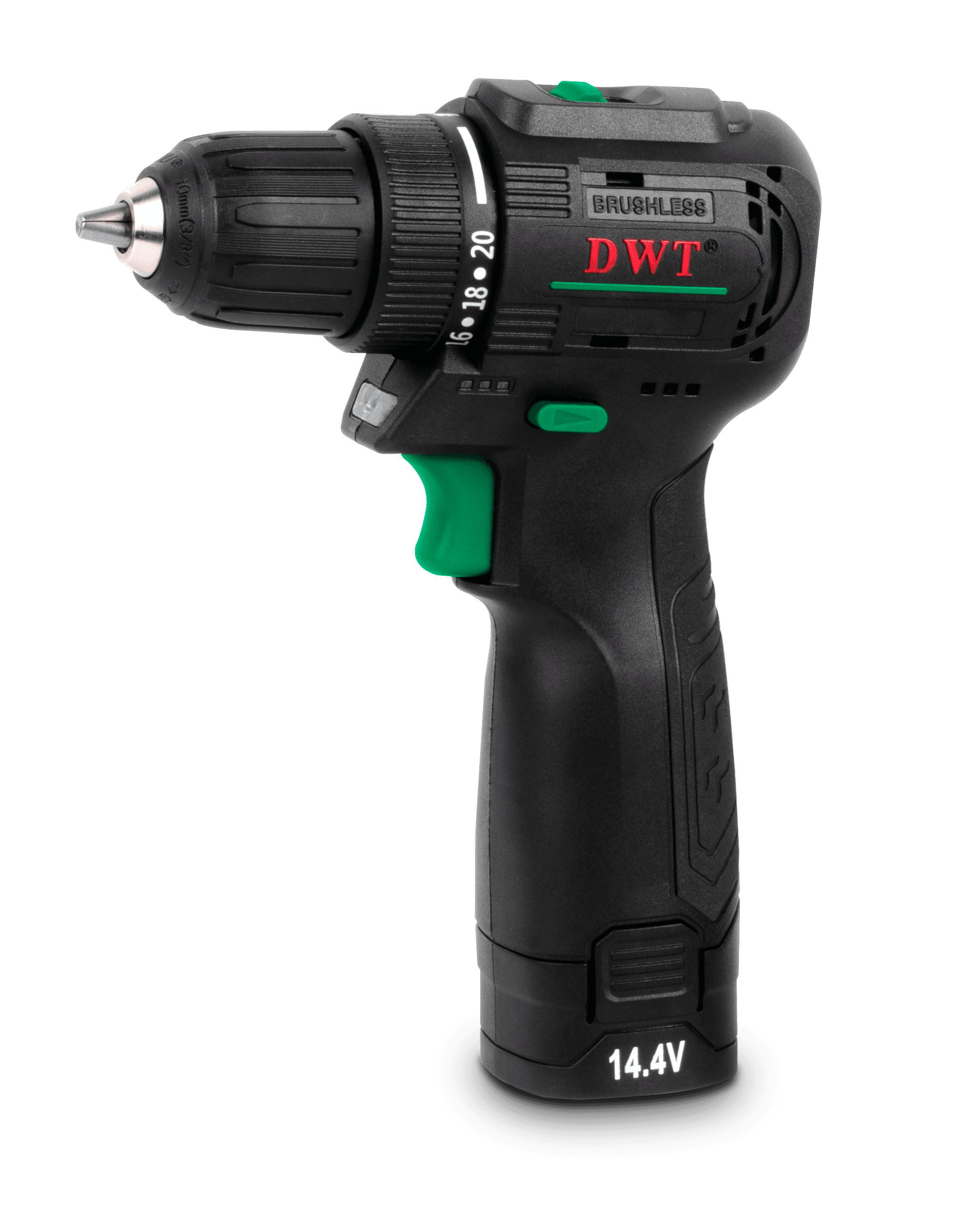 Brushless Cordless Drill(2Battery,1Charger)