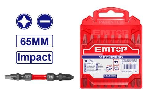 Impact screwdriver bits
