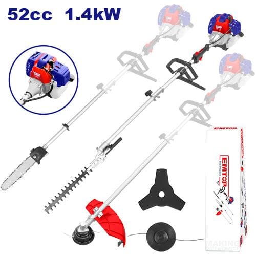 4-in-1 Gasoline Hedge trimmer multi tool