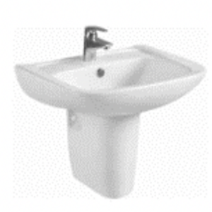 HALF PEDESTAL WASH BASIN