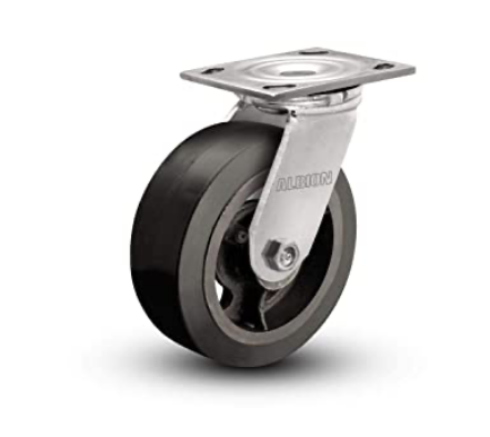 SWIVEL PLATE CASTER WHEEL
