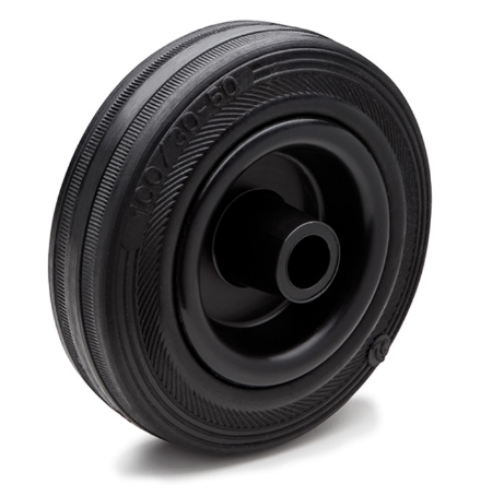 VULCANISED RUBBER WHEEL