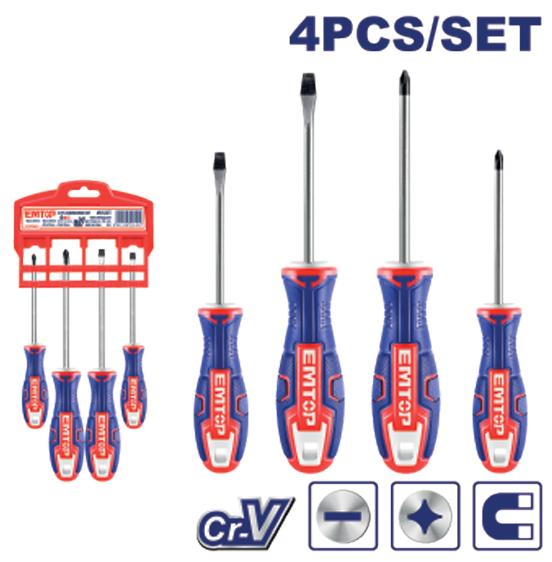 4 Pcs screwdriver set