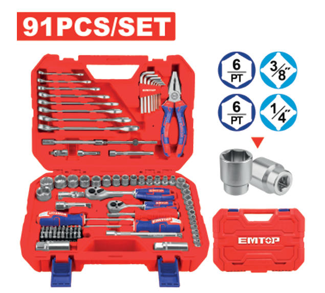 91 Pcs Tools set