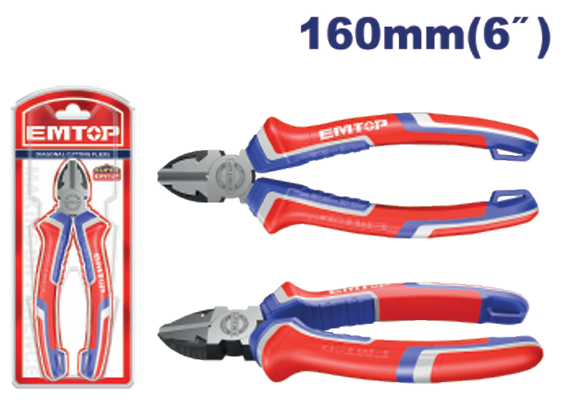 Diagonal cutting pliers