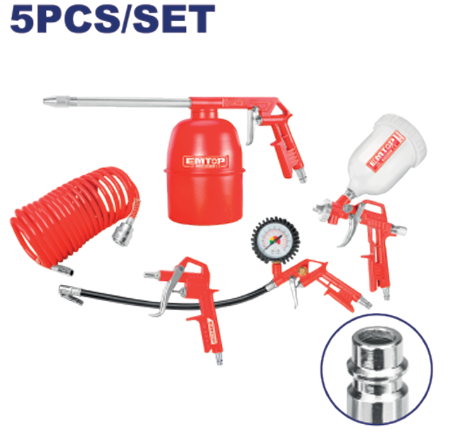 5 Pcs air tools set