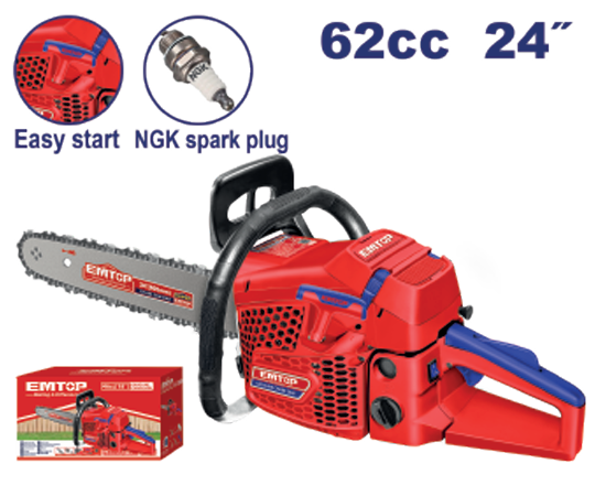 Gasoline chain saw