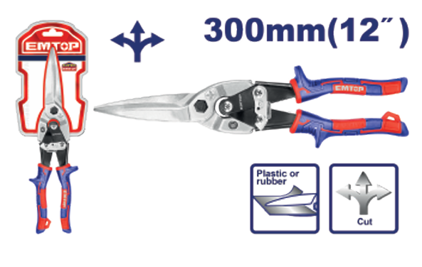 Long straight aviation snip