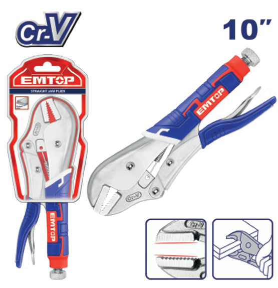 Straight jaw plier