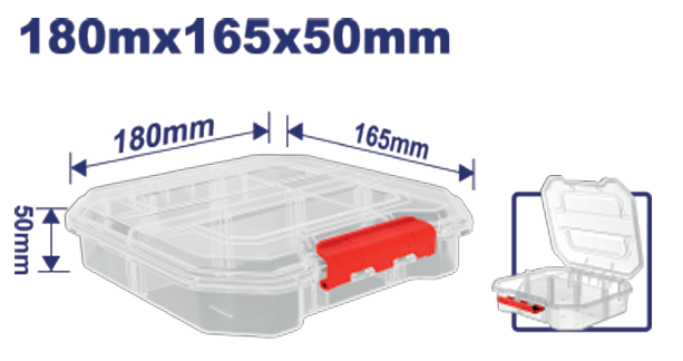 Transparent organizer S
